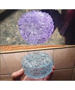 Alexandrit glass bonbonier color change rare collectible item - $2,162.23 MXN