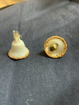 2 Vintage Mini Christmas Decor Bells 5/8” - £6.78 GBP