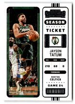 2022 Panini Contenders Season Ticket Retail #10 Jayson Tatum NM-MT Celt ID:76252 - £4.58 GBP