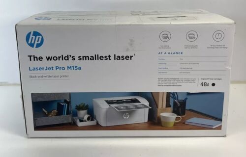 Primary image for HP LaserJet Pro M15a Monochrome Laser Printer New Open Box