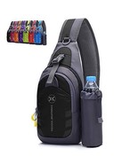 Peicees Chest Crossbody Sling Backpack Bag Travel Bike Gym Daypack for W... - £31.14 GBP+