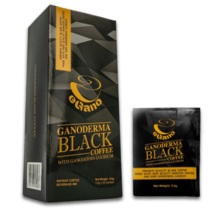 eGano Premium Ganoderma Black Coffee 30 Sachets/box with Ganoderma lucidum - £13.91 GBP