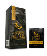 eGano Premium Ganoderma Black Coffee 30 Sachets/box with Ganoderma lucidum - £14.59 GBP