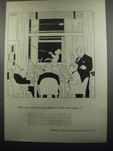 1953 Kimberly-Clark Coated Papers Advertisement - Cartoon by Crockett Johnson - $18.49