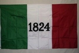 2X3 Embroidered Sewn Texas Alamo 1824 Nylon Flag 2&#39;X3&#39; Banner - £23.51 GBP