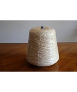 +1 lbs Serenaide Acrylic Nylon Cone Yarn Country Vanilla Machine Hand Kn... - $231.00 MXN