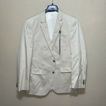 Kenneth Cole Mens Suit Separate Beige Slim Sport Coat SZ 42R NEW - $167.16