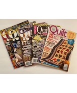 Lot of 5 Quilting Magazines : Quilt, McCall&#39;s Quilting, McCall&#39;s Quick Q... - $16.95