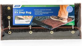CAMCO 42944 Premium Wrap Around RV Step Rug Turf Material (22&quot; x 23&quot;) Brown - $22.17