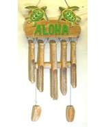 Aloha Wooden Bambo Wind Chime Sea Turtles - £18.74 GBP