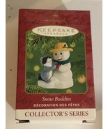 2001 Snow Buddies Hallmark Keepsake Ornament Christmas Decoration XM1 - £8.55 GBP