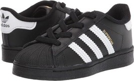 Adidas Infant Superstar Shoes EF5396 Black - $38.00