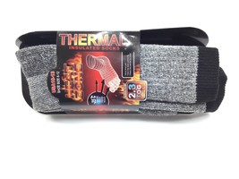 Mens Thermal Insulated Socks Fits Shoe Size Adults 6 - 12 - Heat Zone 2.... - £11.64 GBP