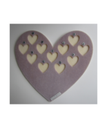 NEAT-O-CUPS Beading Mat Heart Shape For Seed Bead Weaving Patterns With 11 Color - $28.50