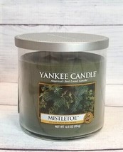 Yankee Jar Candle Mistletoe 12.5 oz NEW Holiday Christmas Scent Green - £12.62 GBP
