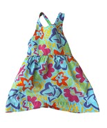 Vintage Hanna Andersson Made in USA Sleeveless Dress Size 130 US 8 - $27.06 CAD
