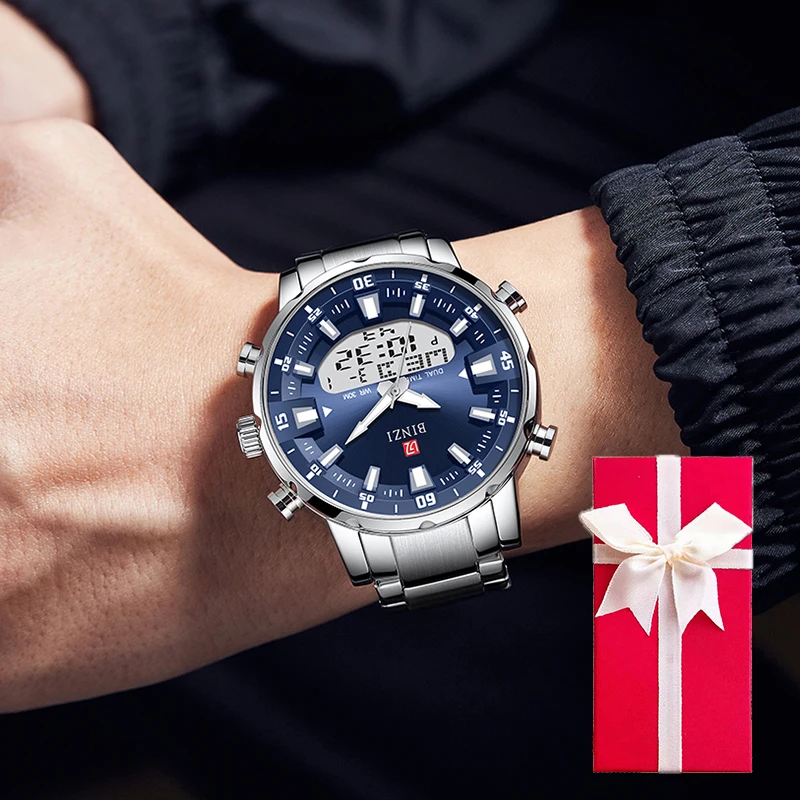 Top Brand Luxury Men Wrist Watch Waterproof Sports Digital Watches Men L... - $39.01