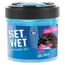 Set Wet Cool Hold Strength Hair Gel, 250 ml (Pack of 1) E283 - £11.35 GBP