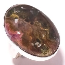 Ocean Jasper Gemstone Handmade Valentine's Day Gift Ring Jewelry 8" SA 1902 - £4.62 GBP