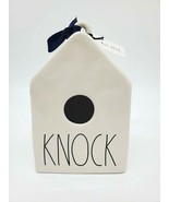 Rae Dunn Bird House Knock Navy Blue Bow w Tag NEW Home Decor Collectible  - €11,05 EUR