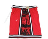 Nike Dri-FIT DNA 8&quot; Basketball Shorts Mens Size Large Red Black NEW DV94... - $34.99