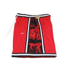 Nike Dri-FIT DNA 8&quot; Basketball Shorts Mens Size Large Red Black NEW DV94... - $34.99