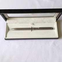 Montblanc Chromatic Brushed Steel Ballpoint Pen Made in Germany - £151.91 GBP