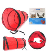 Dog Toy Cat Tunnel Pet Supplies Toys Collapsible Crinkle Kitten Fun Play... - £19.65 GBP