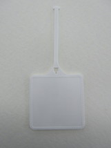 3 - New White ECO 8.25 inch / 20.5cm Multi-use Plastic Identification Ba... - £7.99 GBP