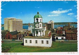 Nova Scotia Postcard Halifax Clock Tower At The Citadel  - $2.96