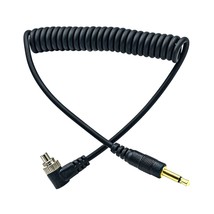 3.5Mm Plug To Male Flash Pc Sync Cord Cable 12&quot; 12 Inch For Studio Photo... - £12.58 GBP