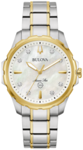 Bulova Marine Star Ladies Diamond Watch 98P227 - £333.40 GBP