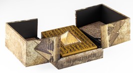 2014 Niue Île 3oz Argent Plaqué Or Grand Pyramides Barre W / Boîte &amp; COA... - $2,914.56 CAD