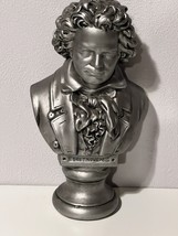 Sculpture / Bust of Beethoven (Hard Ceramic with Metal Powder) - $425.00