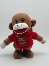 Dan Dee Singing Dancing Sock Monkey w/ Lights - £12.68 GBP