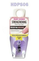 RUBY KISSES HD NAIL POLISH STRENGTHENING HARD TOP COAT PREVENTS BREAKAGE... - $1.95