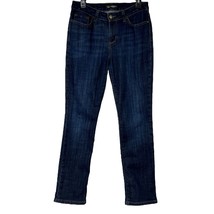 Lee Jeans Blue Denim Regular Fit Straight Leg Mid Rise W29 L30 Solid 90s - £7.79 GBP