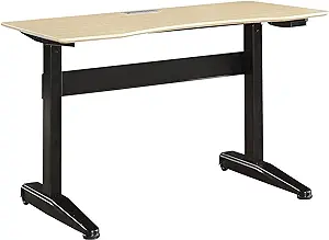 Agate Adjustable Height Desk Small Black - $540.99