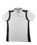 Cinch Mens XXL ArenaFlex Black/Blue Short Sleeve Stretch Wicking Polo Shirt - $21.78