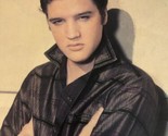 Elvis Presley Magazine Pinup Elvis In Black Shirt - $3.95