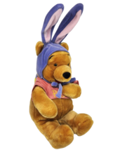 Disney Store Easter Winnie The Pooh W/ Chick Easter Egg Stuffed Animal Plush Toy - £29.06 GBP