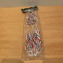 Regent Products 6 Foot Candy Cane Garland NEW Plastic Christmas Decor - £6.52 GBP