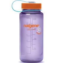 Nalgene Sustain 16oz Wide Mouth Bottle (Amethyst) Recycled Reusable - $269.90 MXN