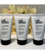 3 X Lab Series for Men Oil Control Clay Cleanser + Mask = 3oz Sealed Fre... - £13.39 GBP