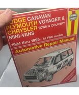 Haynes 1984-1995 Dodge Plymouth And Chrysler Minivans Repair Manual #1231 - $18.12 CAD