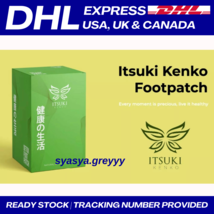 1 X Premium Itsuki Kenko Health Detox Foot Pads Patch Herbal Cleansing Detox Dhl - £43.26 GBP