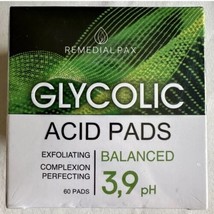 Remedial Naturals GLYCOLIC ACID PADS Alcohol Free 60 Pads Exp 04/26 - £11.43 GBP