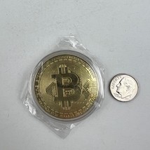 Crypto Collectible Bitcoin Token Coin No Value - £7.77 GBP