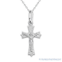 New Coptic Cross Charm Christian Jesus Necklace Pendant in 925 Sterling Silver - £12.79 GBP+