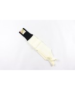 NOS Vintage 80s Nylon Stirrup Sport Athletic Tube Soccer Socks White Bla... - $19.75